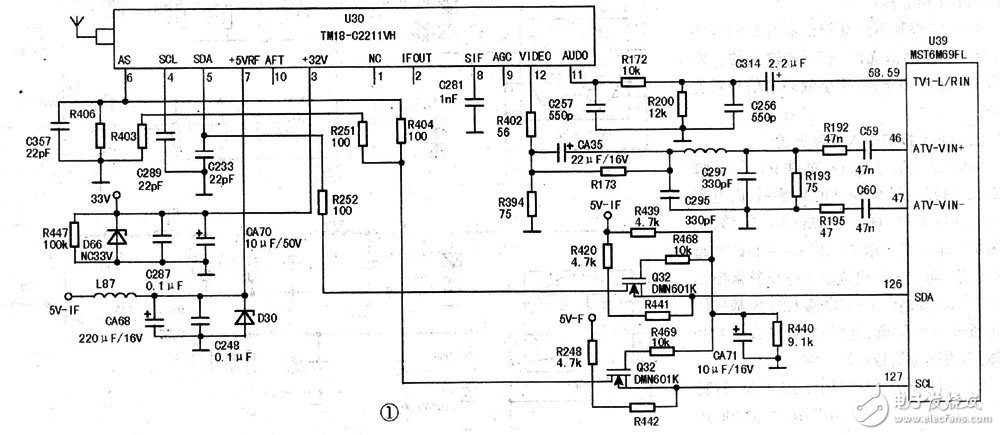 液晶信號板電路設(shè)計與道330UF 10V理詳解TOP9 —電路圖天天讀（113）