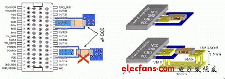 如何避免PCB設計限150UF 6.3V制D類放大器性能？