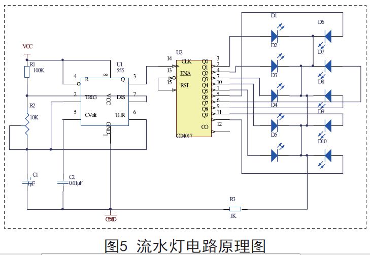 電容廠家哪家好基于555流水燈電路的設計與實現(xiàn)